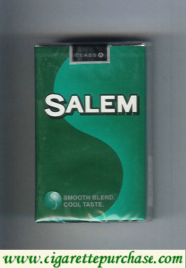 Salem with S cigarettes soft box